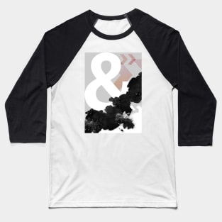 Abstract Ampersand Baseball T-Shirt